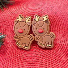 Load image into Gallery viewer, Reindeer sugar cookies