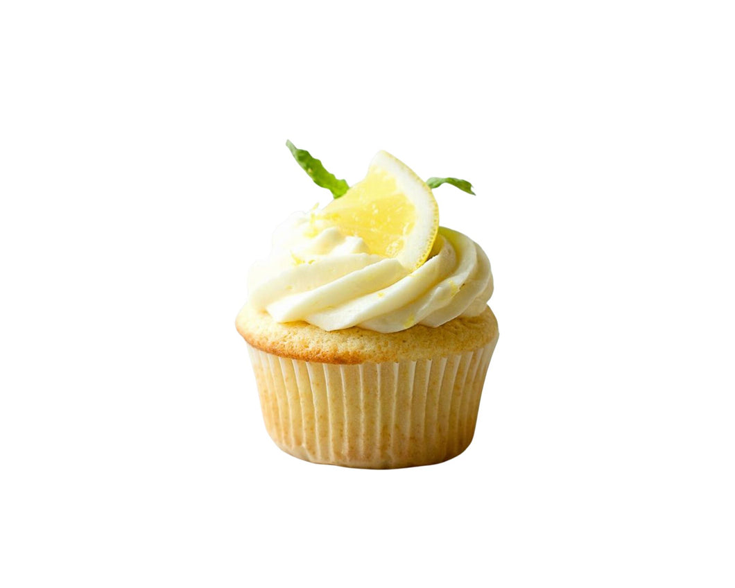 Lemon curd cupcake