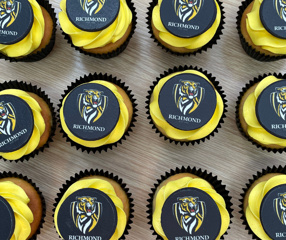 AFL Team cupcakes
